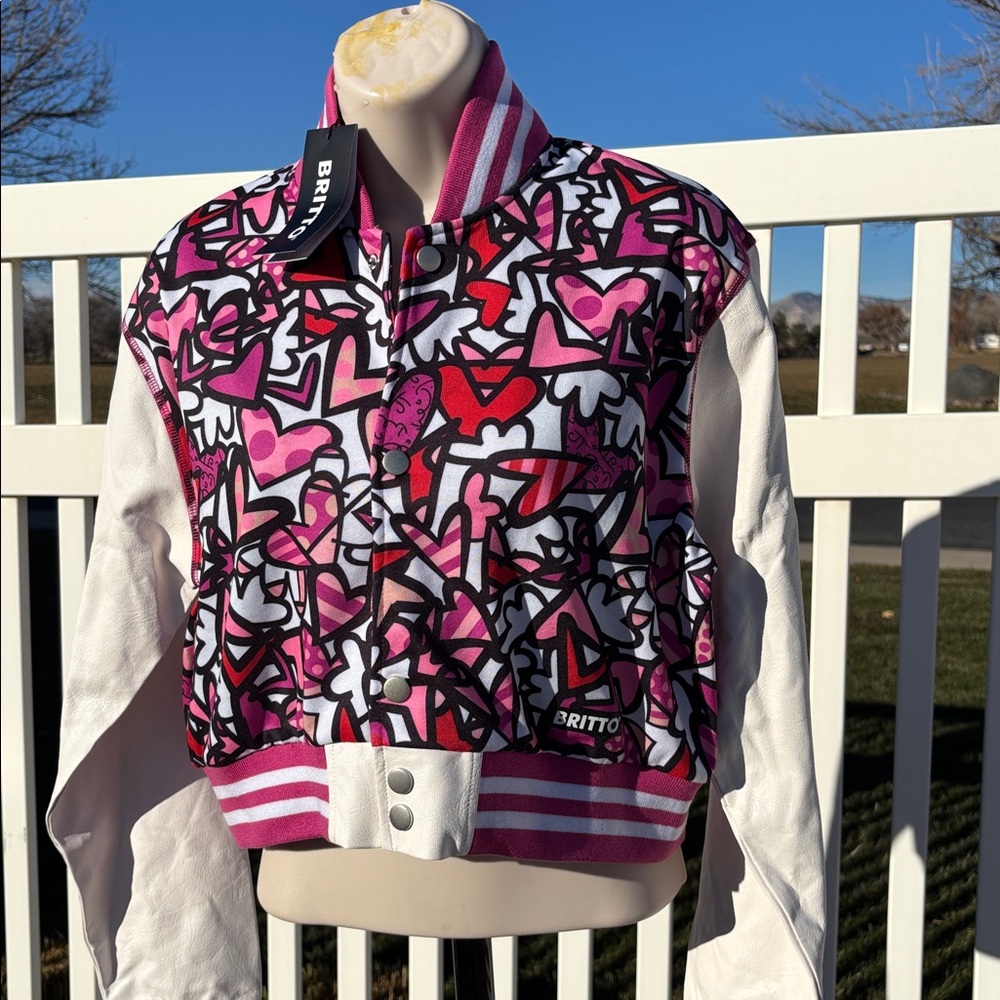 Britto Varsity NWT Jacket Size L - Picture 2 of 6